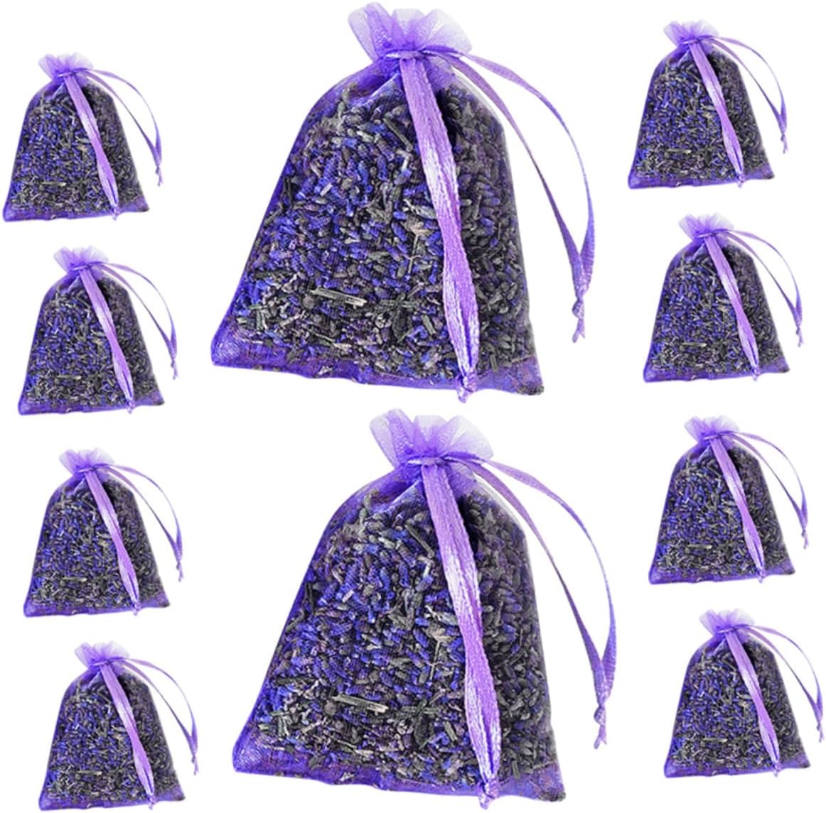 10pcs Lavender Sachets for Closets Home Fragrance Fresheners