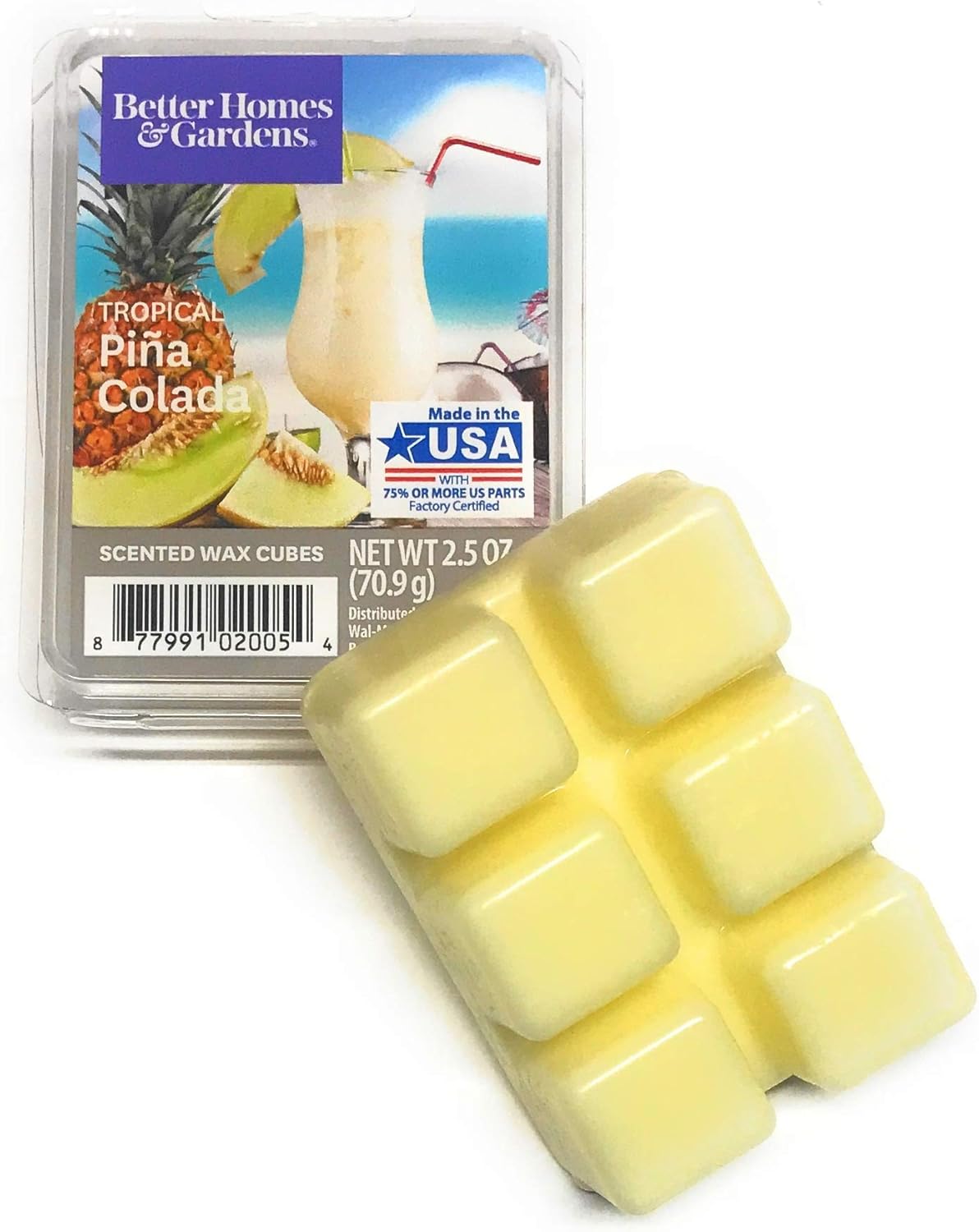 NITRO Tropical Pina Colada Scented Wax Cubes 25 Oz
