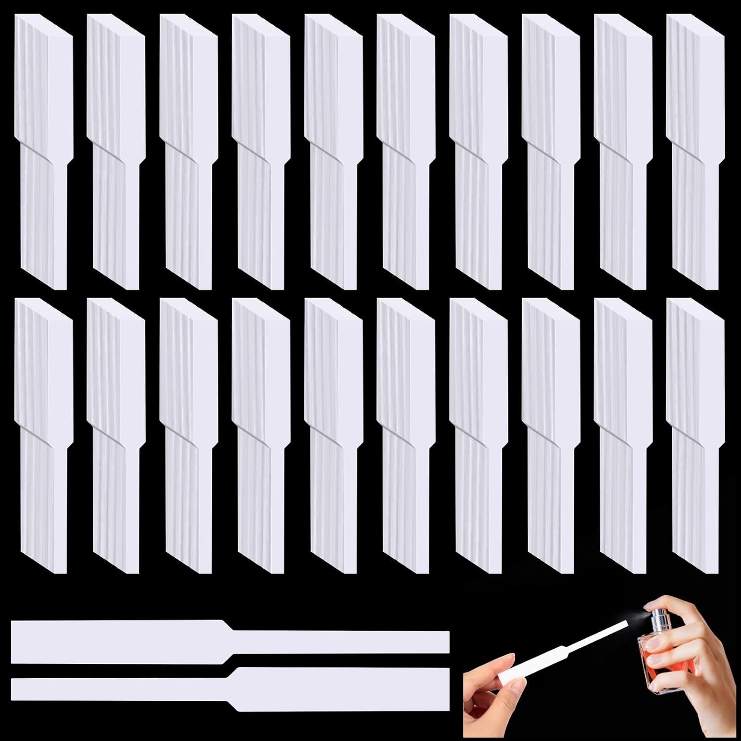 600Pcs Perfume Test Strips for Diffuser Aromatherapy Testing Scents