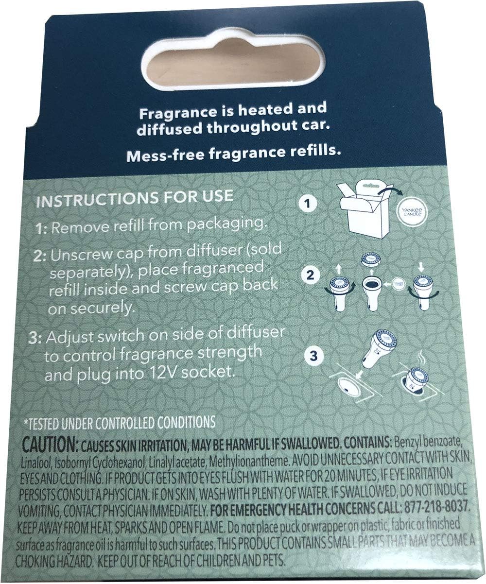 Yankee Candle Sage Citrus Car Diffuser Refill