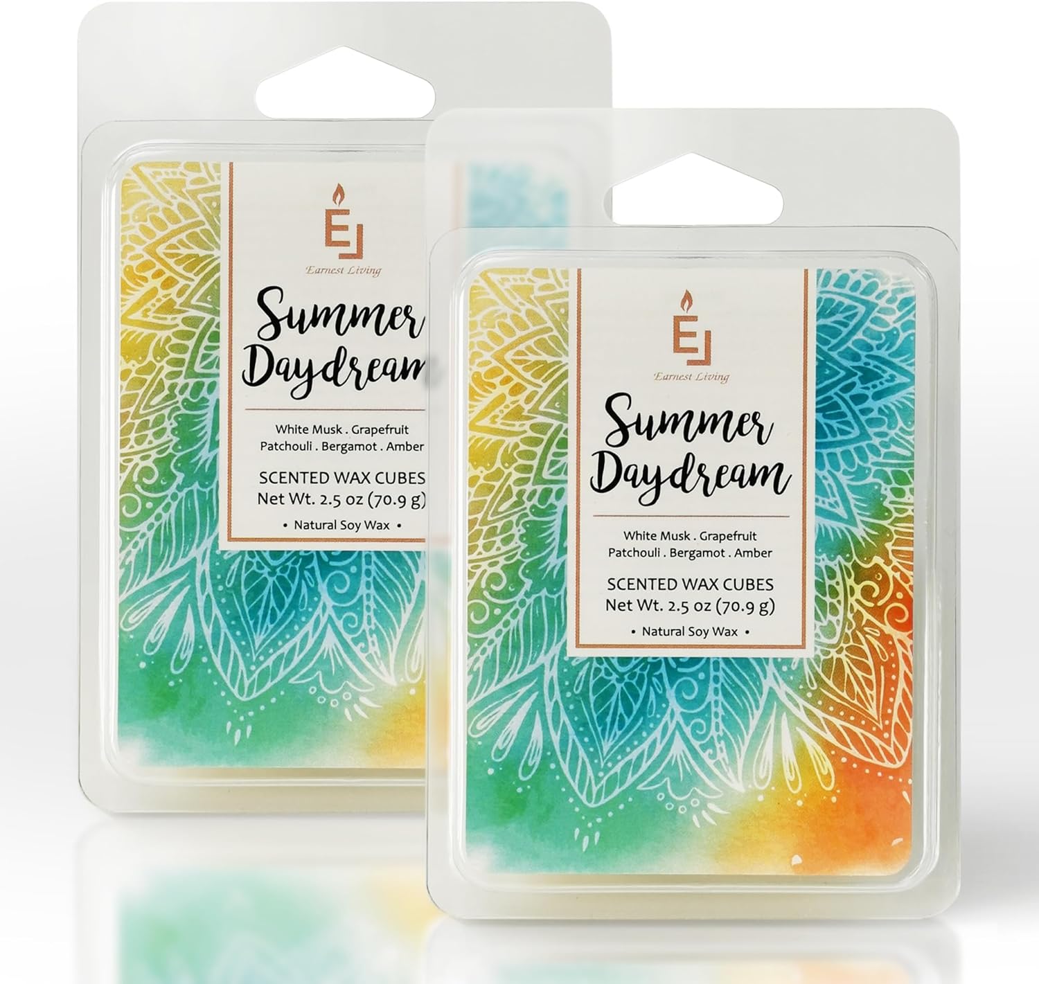 Earnest Living Summer Daydream Scented Wax Melts 2 Pack