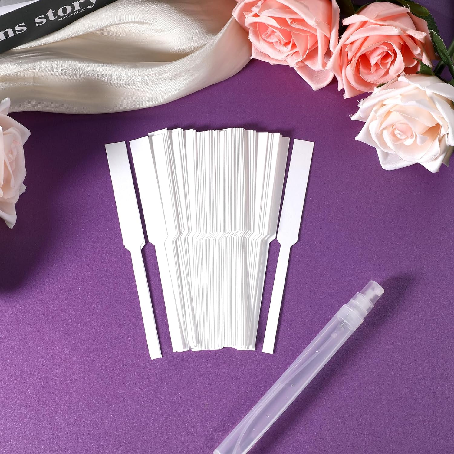 500 Pcs Perfume Test Strips Fragrance Paper for Scent Testing