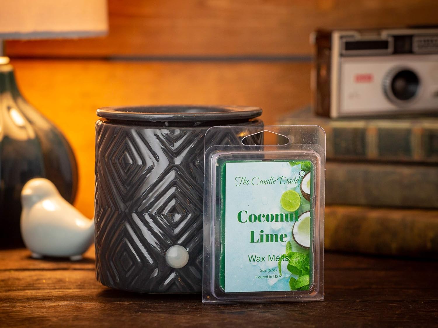 Coconut Lime Scented Wax Melts - 6 Cubes 2 Ounces