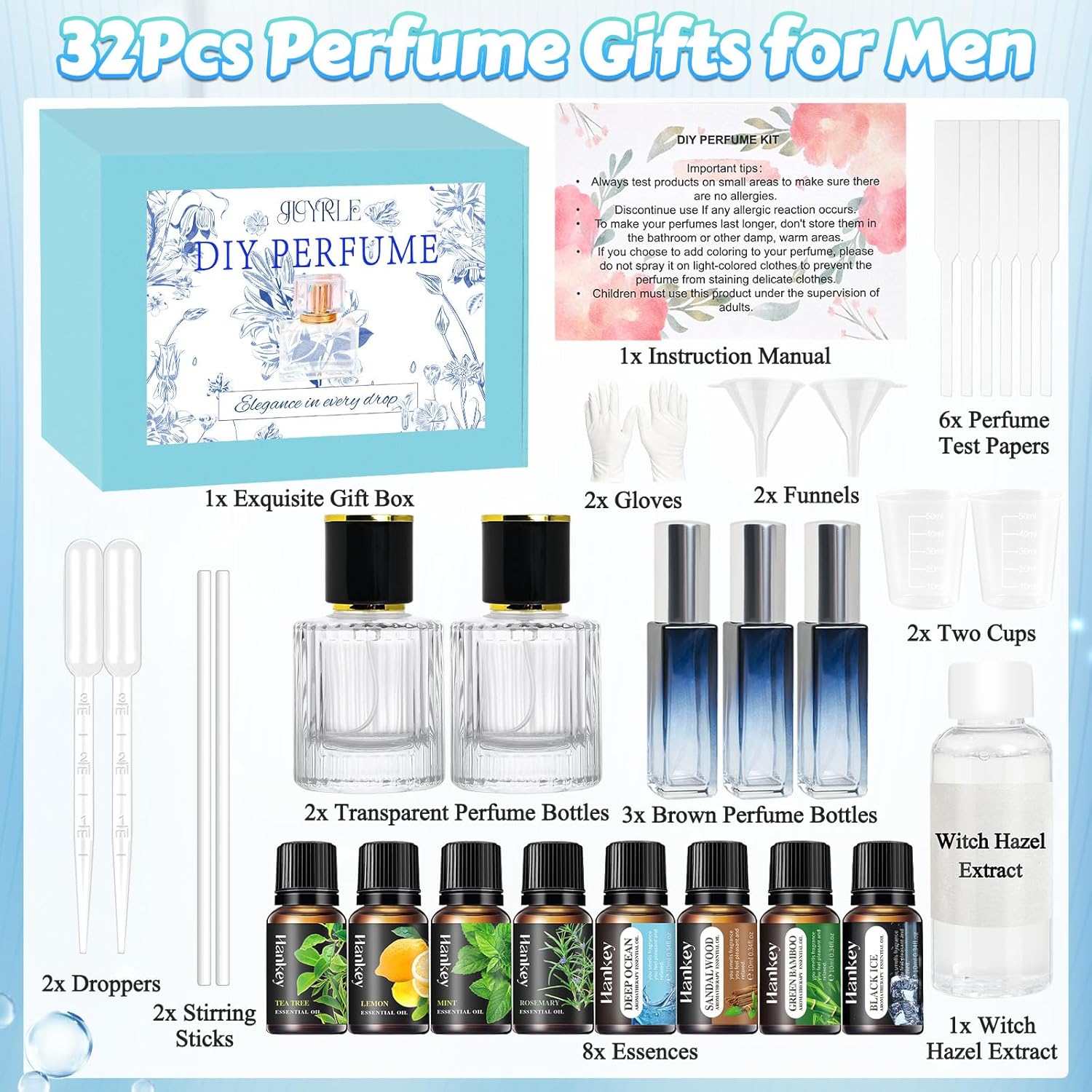 JUYRLE Perfume Making Kit for Men