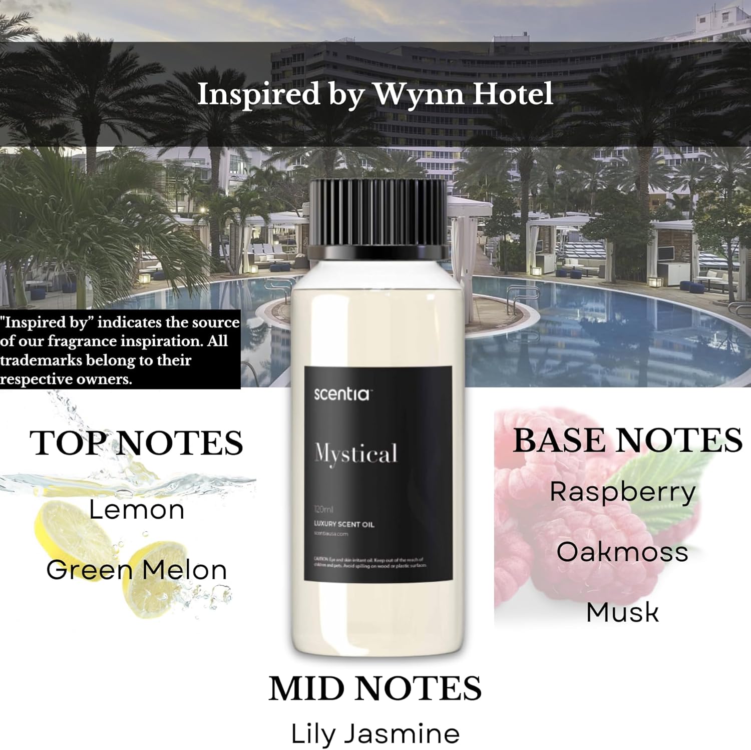 Mystical Hotel Diffuser Oil - 50mL by Scentia
