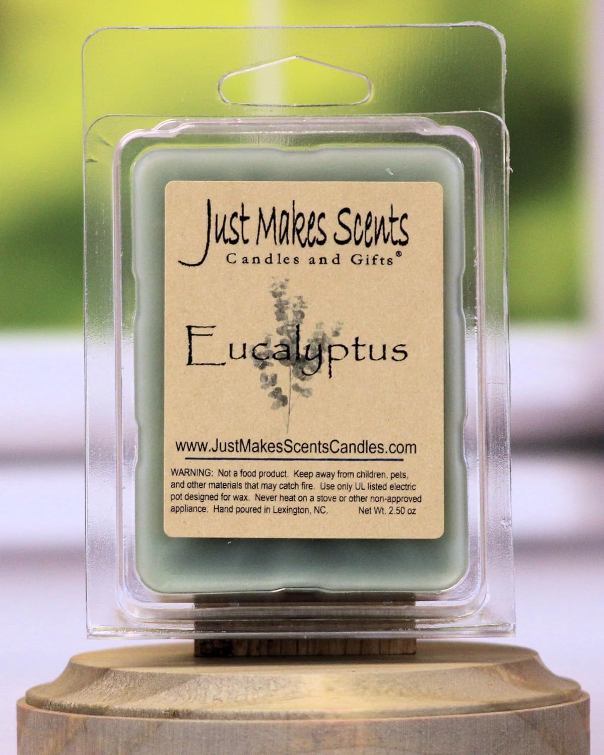 2 Pack Eucalyptus Soy Wax Melts Long Lasting Fragrance Cubes