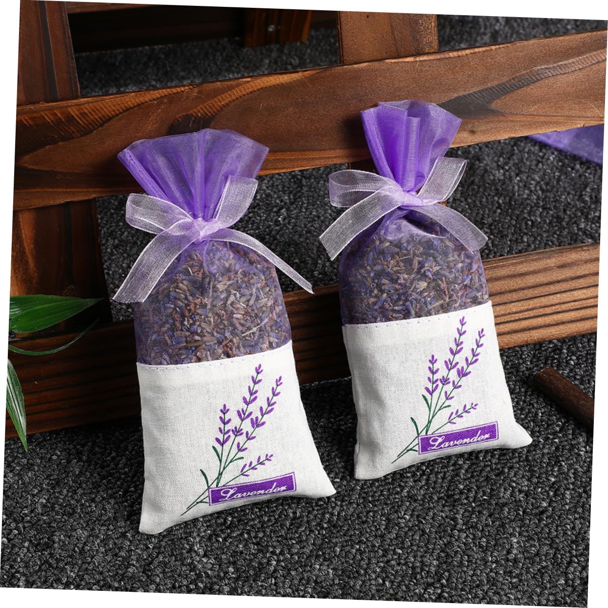 MAGICLULU 50pcs Cotton Lavender Sachet Bags for Home and Car