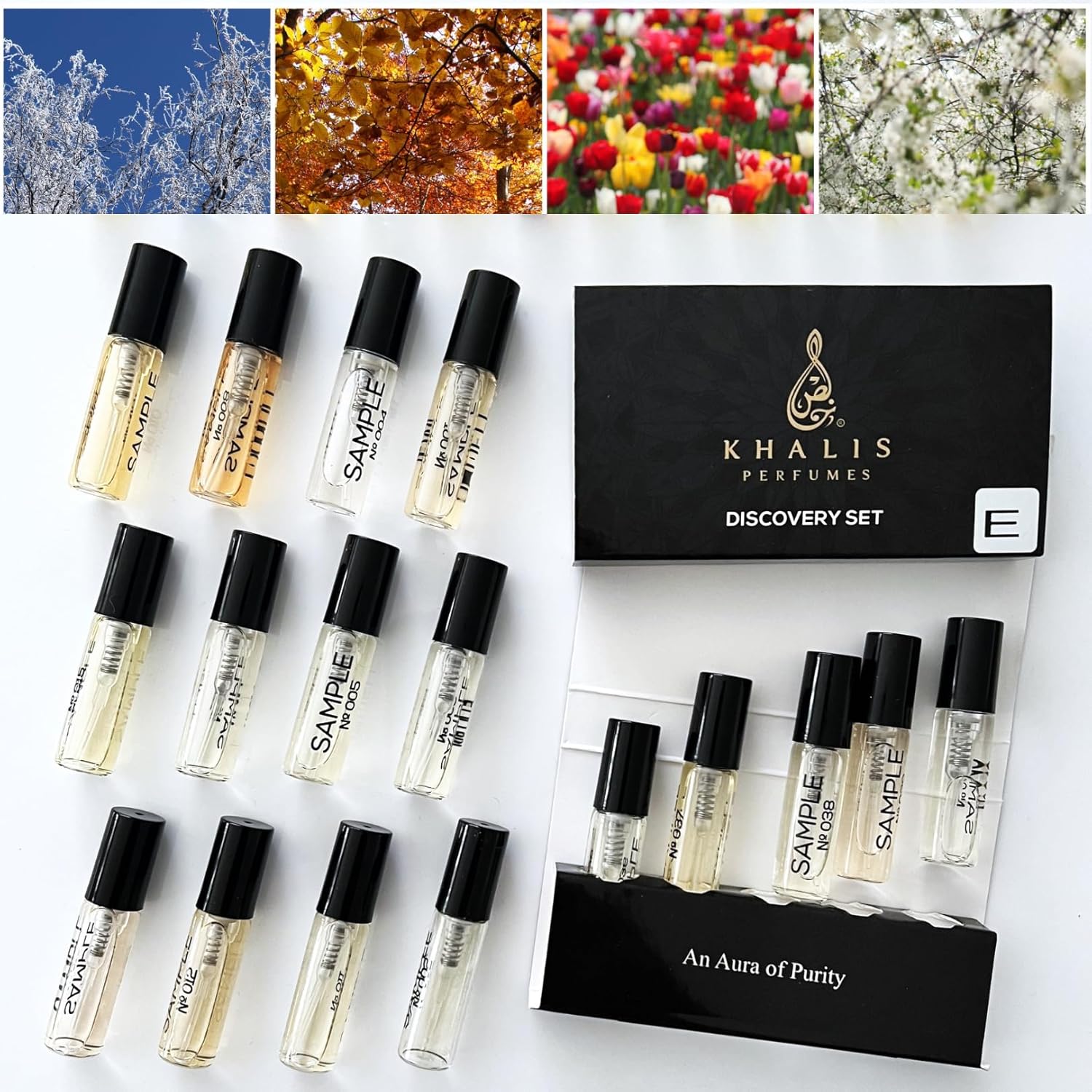 Maison dOrient Curated 15 Seasonal Arabian Fragrance Sampler
