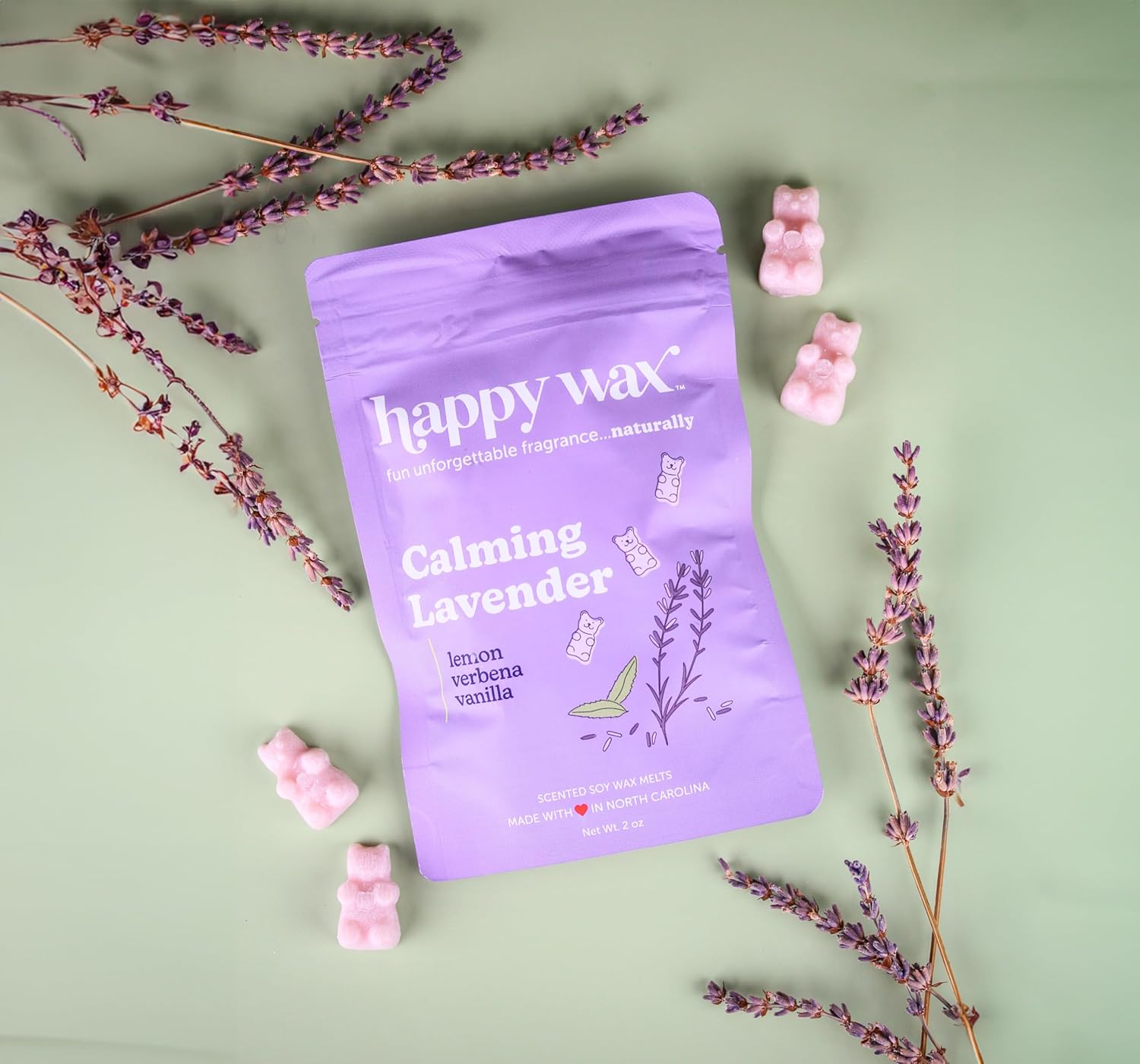 Happy Wax Outlet Warmer with 4oz Scented Wax Set
