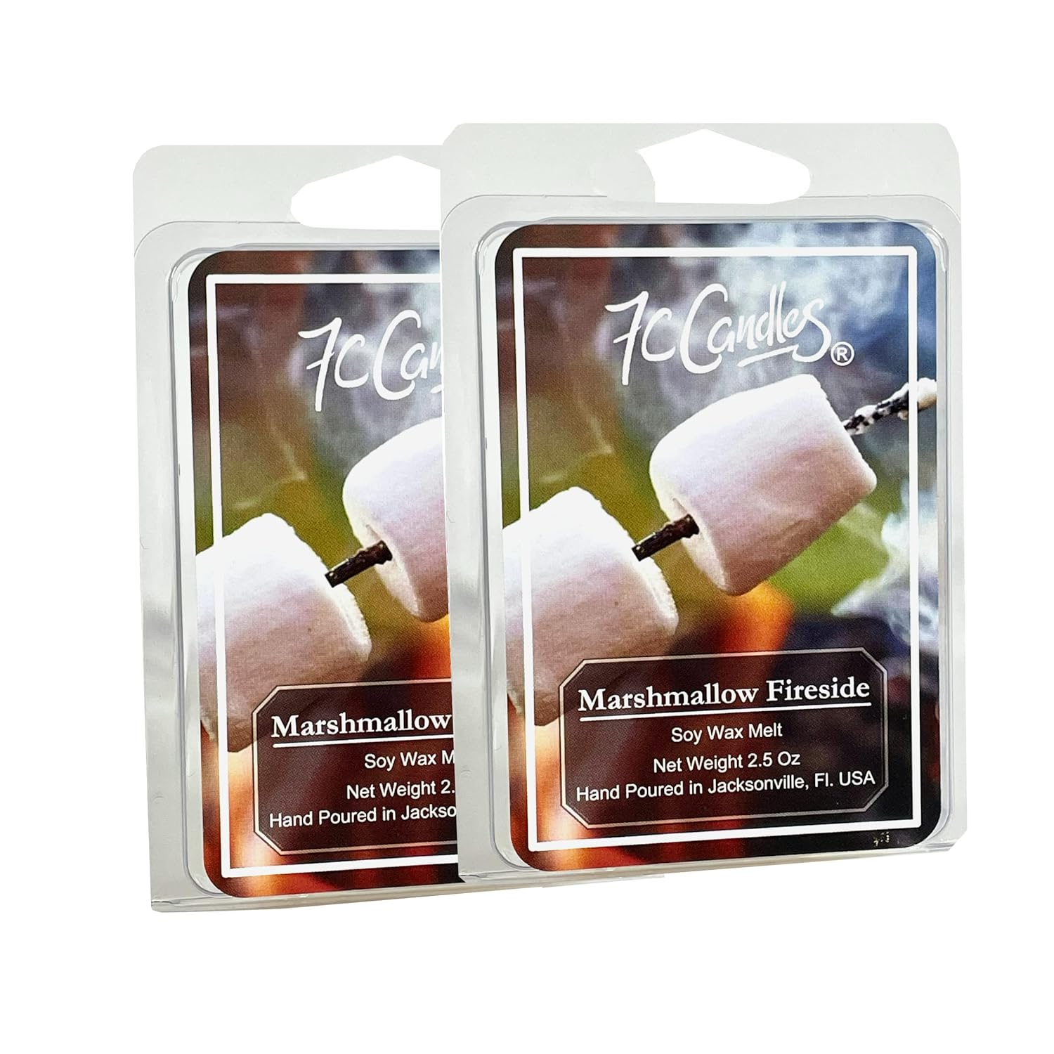 7C Candles Wax Melts Marshmallow 5 Oz 12 Cubes