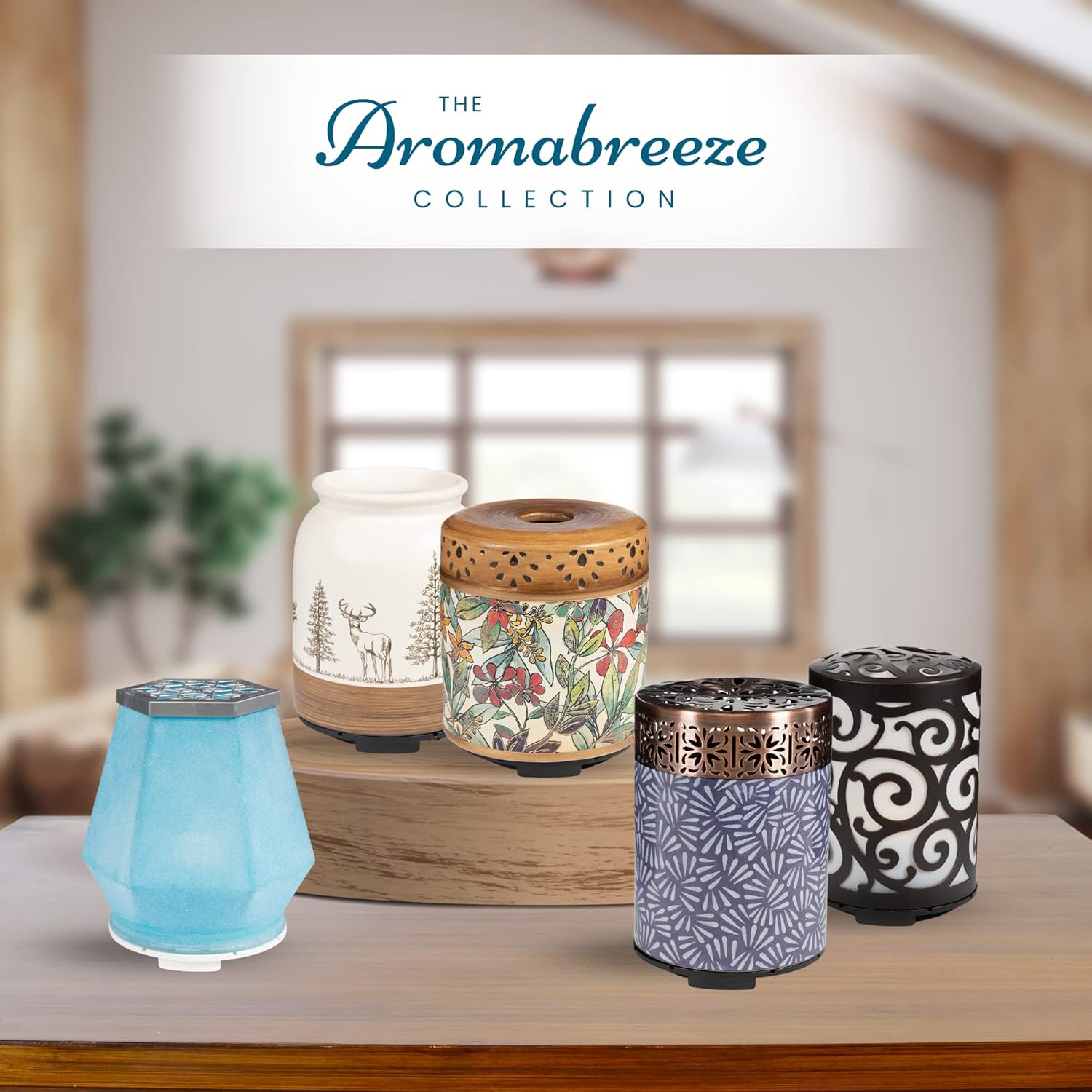 ScentSationals AromaBreeze Fan Fragrance Unit - Electric Air Freshener for Home