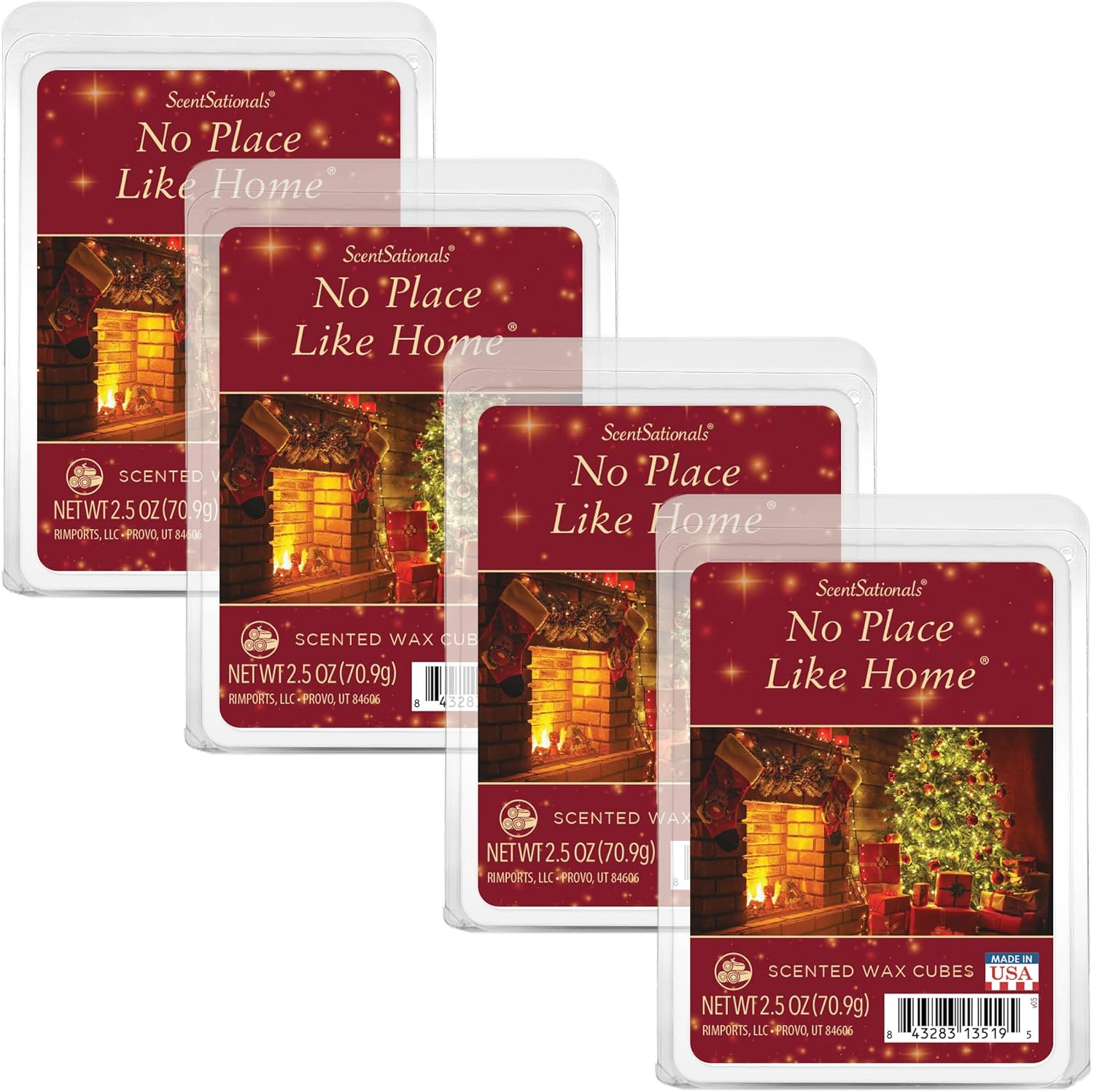 Scentsationals Wax Melts - No Place Like Home 10oz 24-Cubes