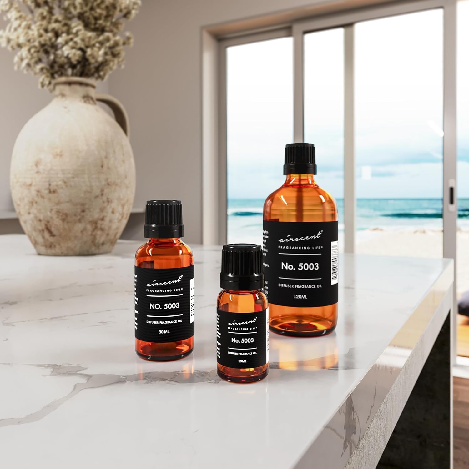 AirScent Coco Inspired Diffuser Oil - 120 ml Premium Fragrance