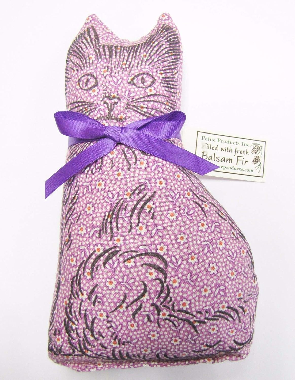Paines Balsam Fir Pillow with CAT Shape Pine Tree Scent