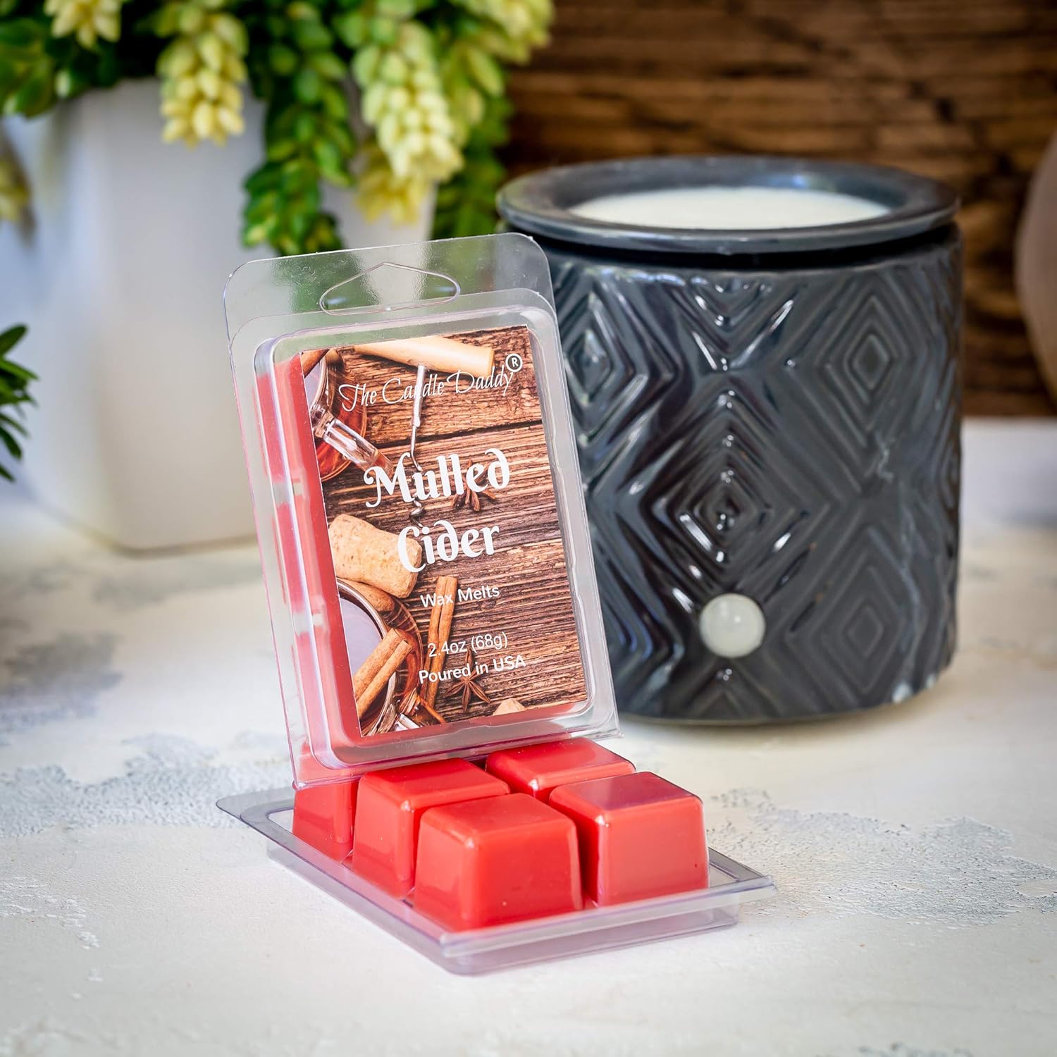 The Candle Daddy Mulled Cider Wax Melts - 2 Oz - 6 Pieces - Pack
