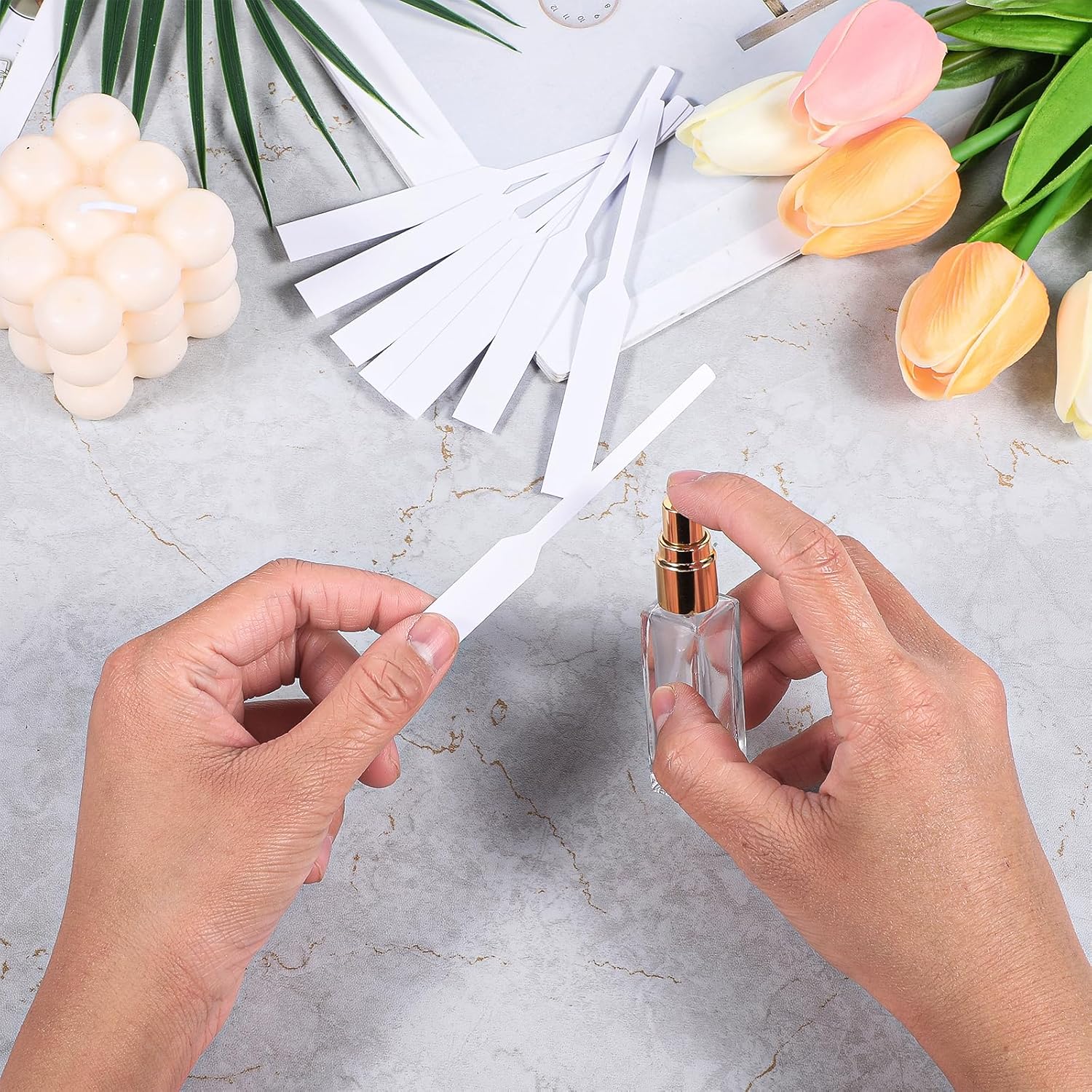Molain 1000Pcs Perfume Test Strips for Testing and Creating