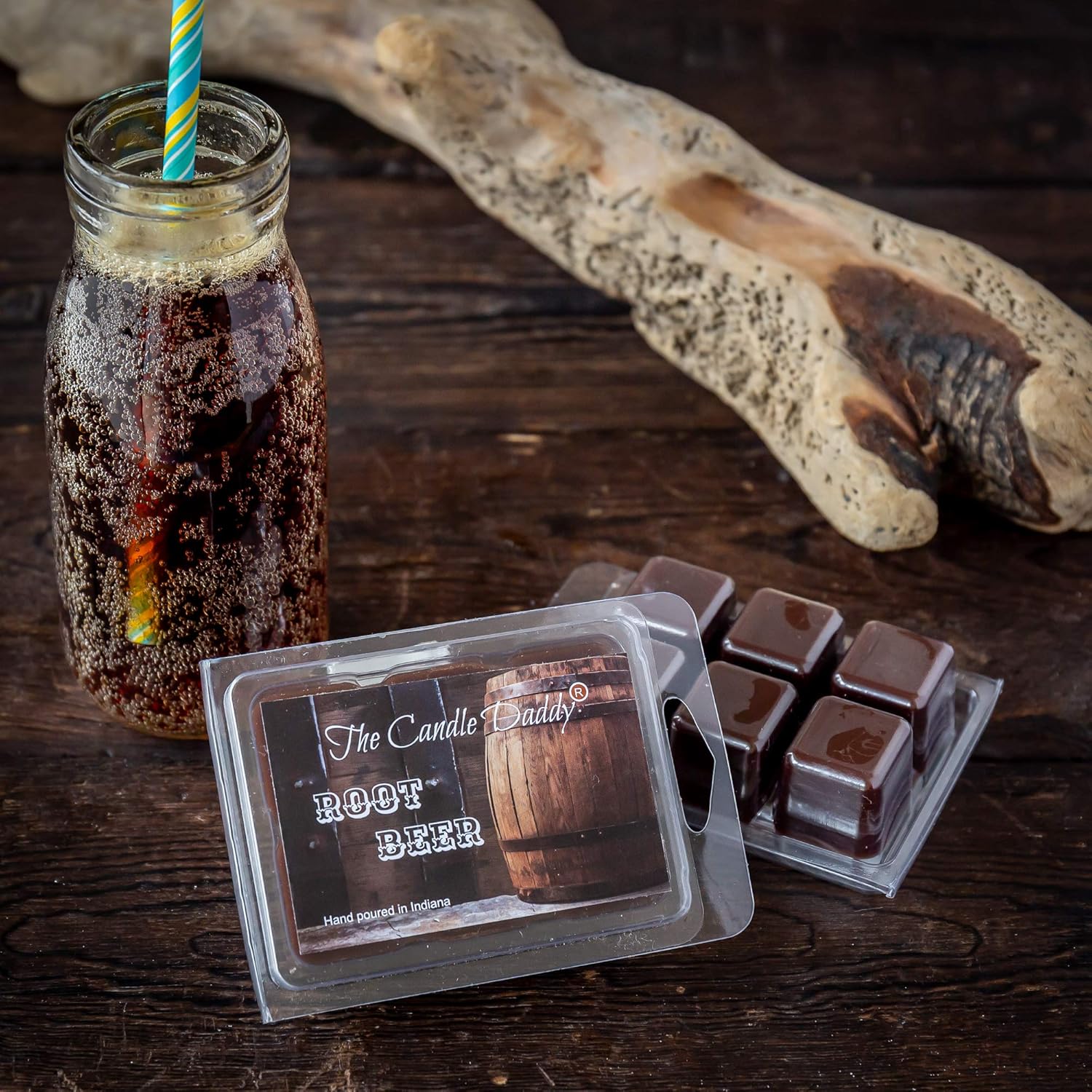 The Candle Daddy Root Beer Soda Scented Melt - 6 Cubes