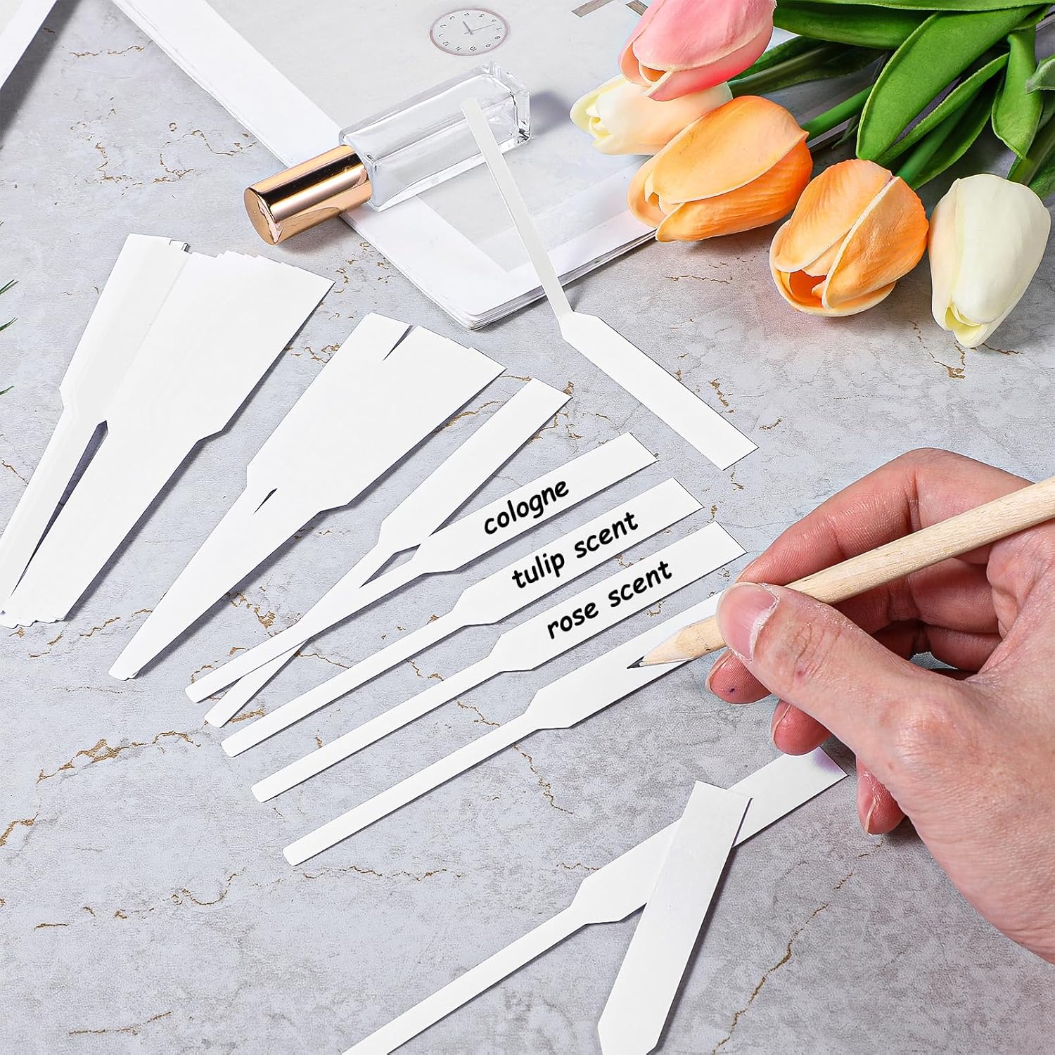 Molain 1000Pcs Perfume Test Strips for Testing and Creating
