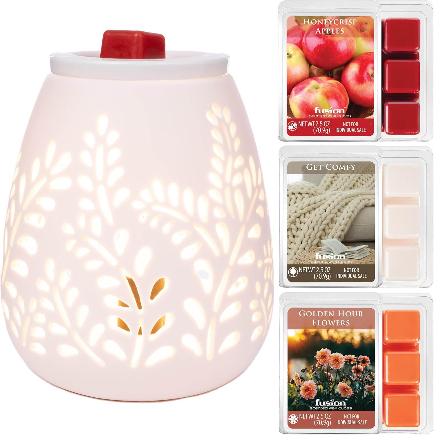 FUSION Laurel Wax Melt Warmer Starter Bundle