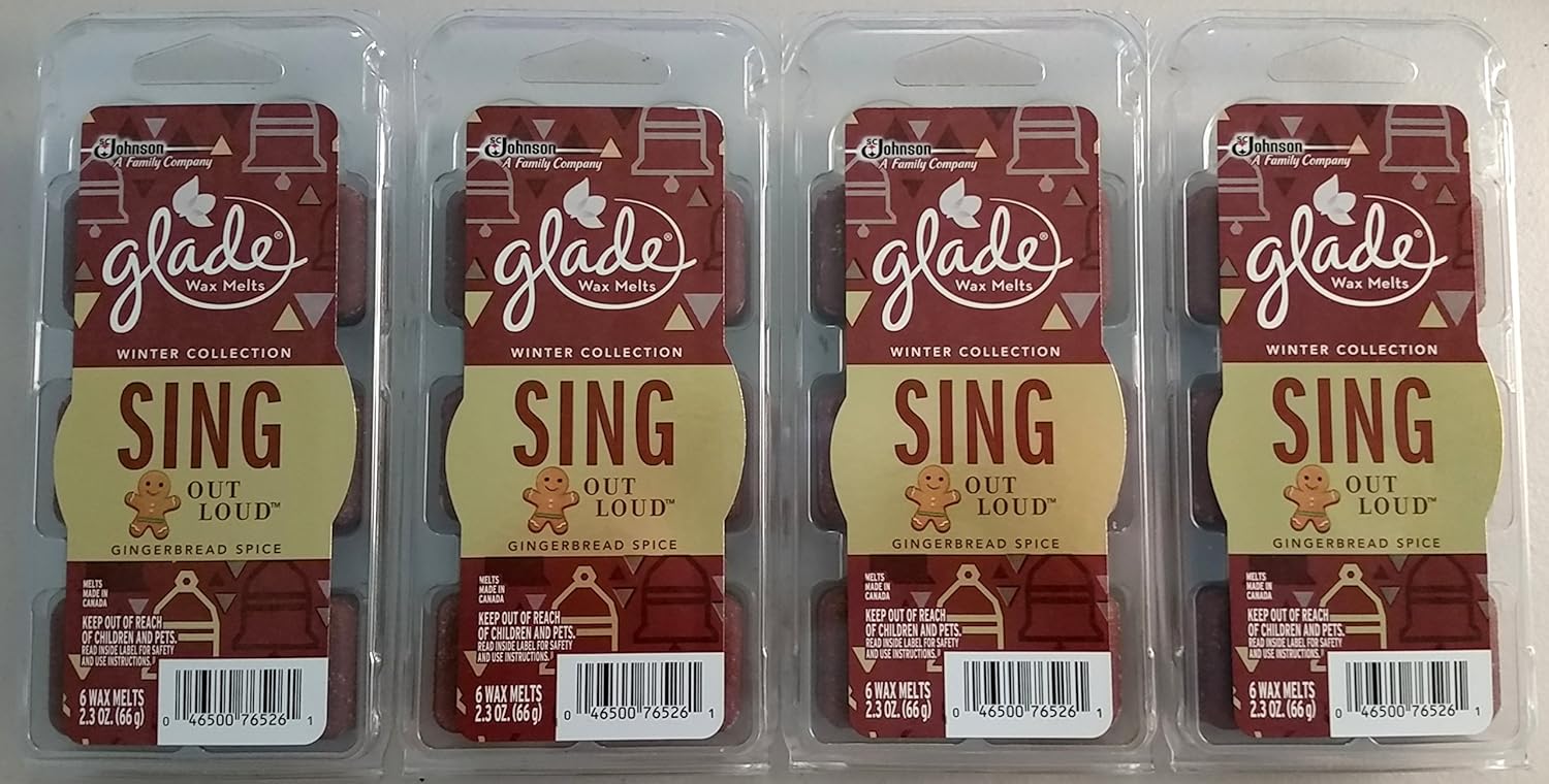 Glade Gingerbread Spice Wax Melts 4 Pack