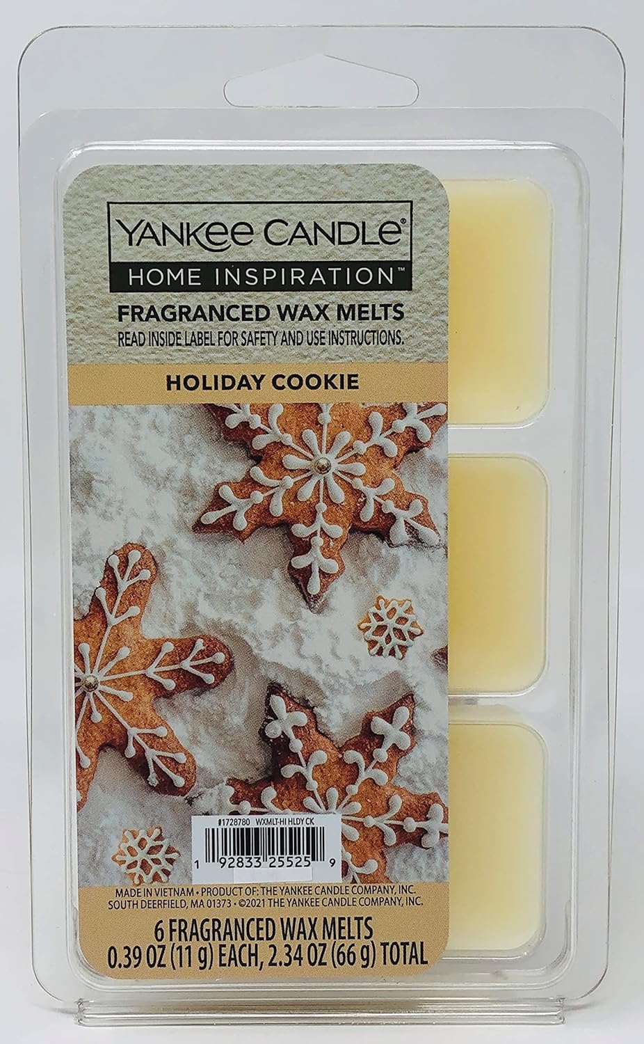 Yankee Candle Holiday Cookie Wax Melts 6pcs