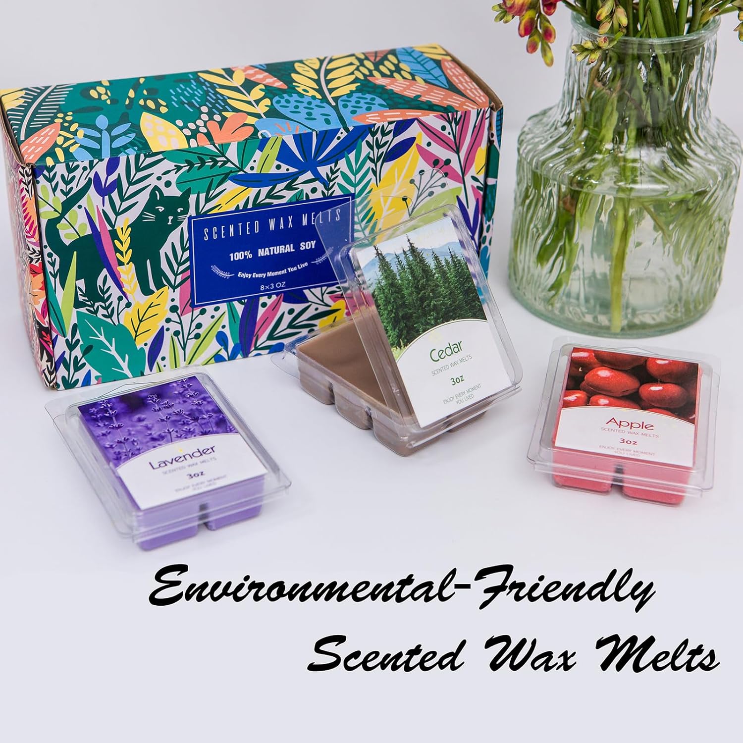 Soy Wax Melts Set for Warmers with Strong Fragrance