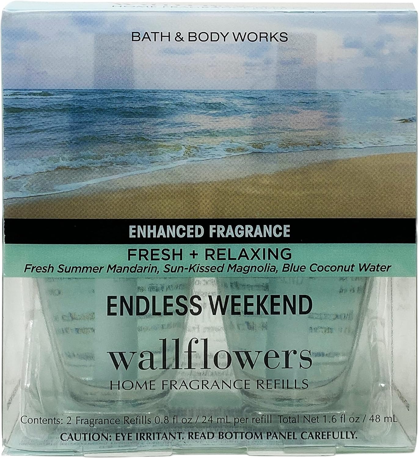 Bath Body Works Endless Weekend Wallflowers - 2 Pack