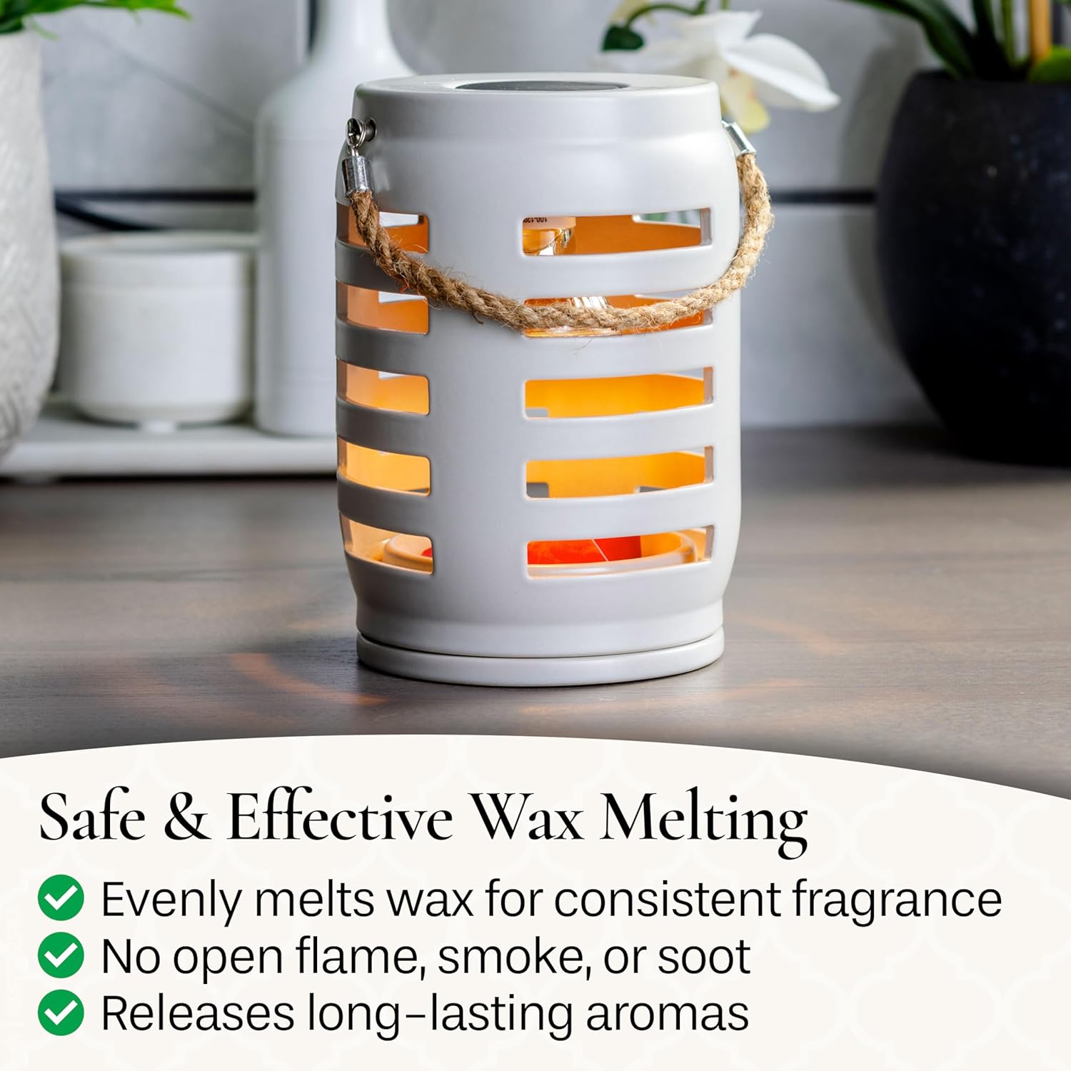 Shutter Lantern Candle Warmer for Wax Melts