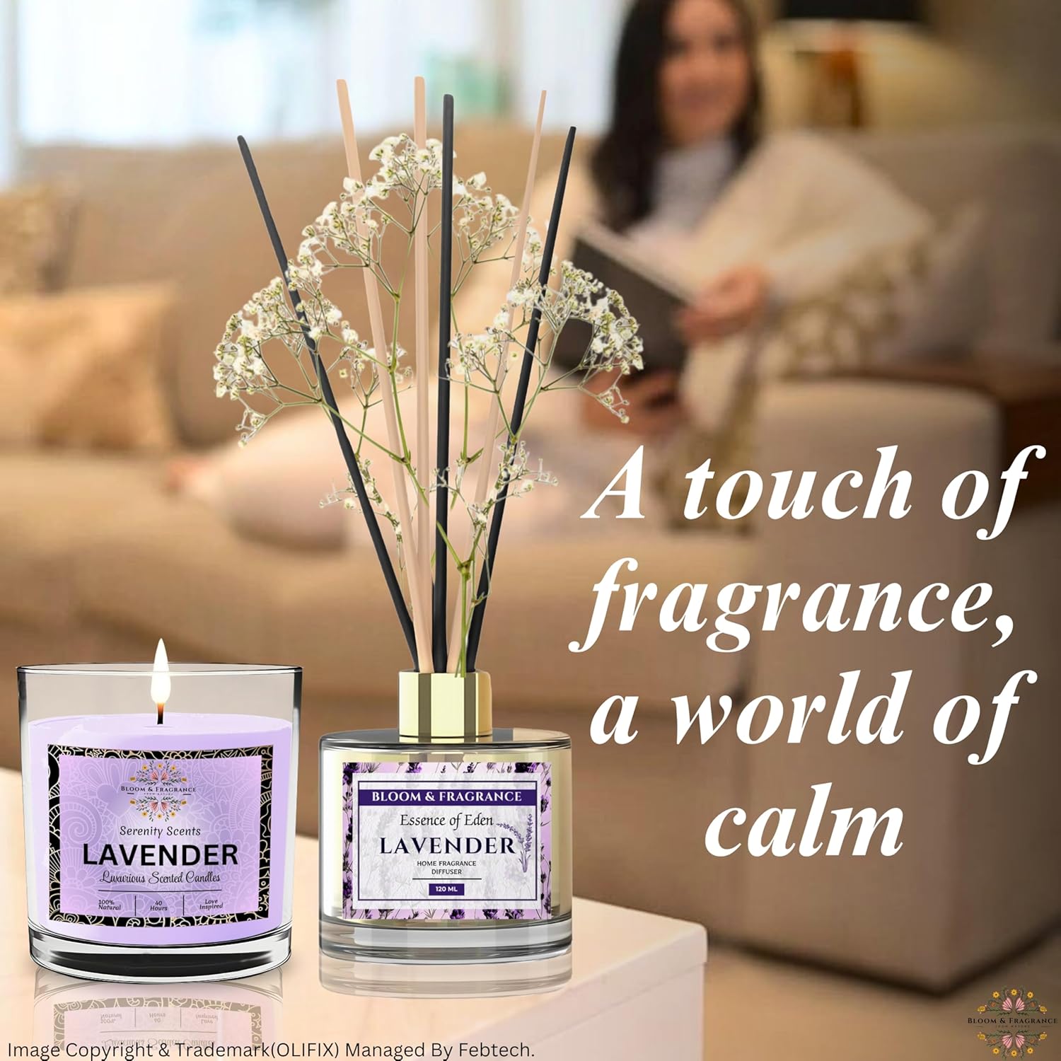 BLOOM FRAGRANCE Home Fragrance Gift Set