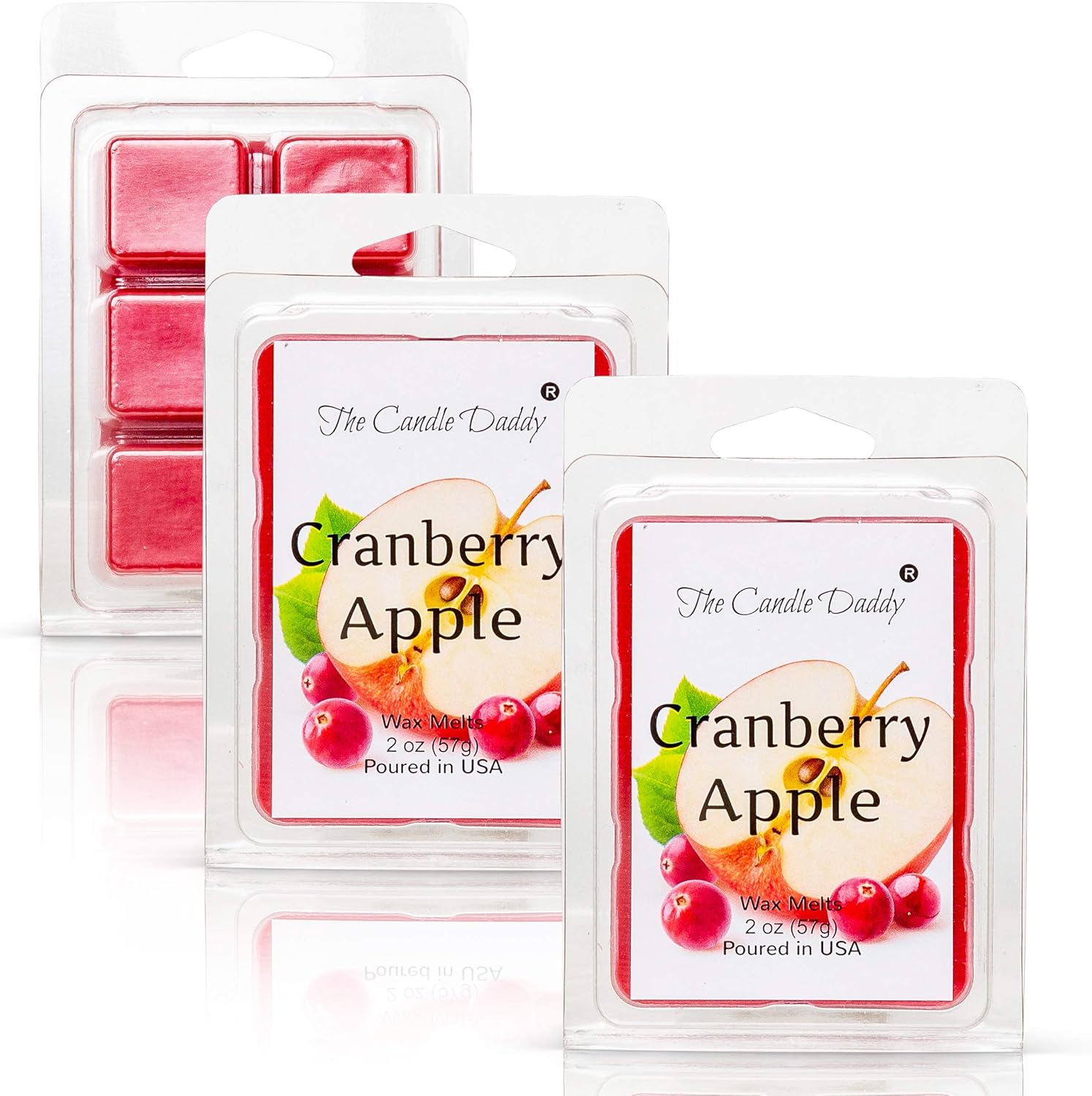 The Candle Daddy - Cranberry Apple Scented Wax Melts