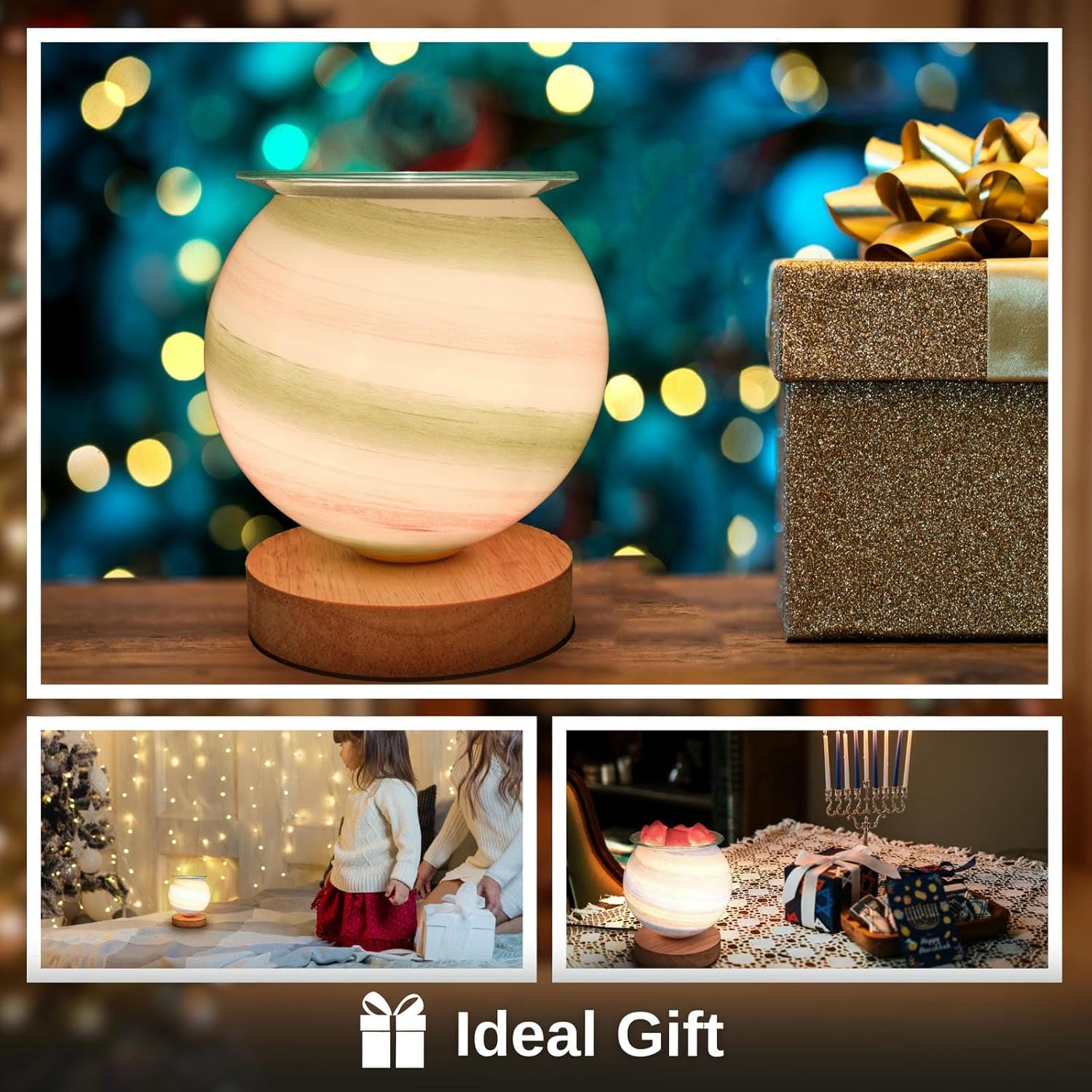 Strirumo Wax Warmer with Timer and Night Light
