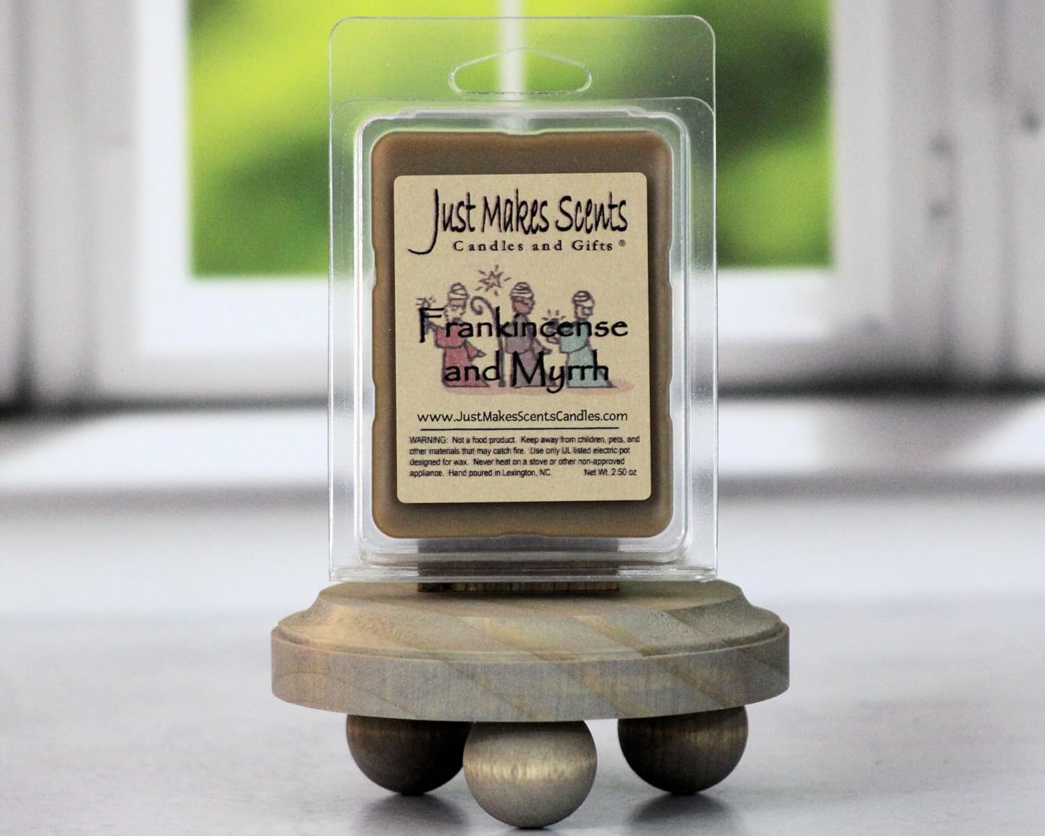 4 Pack Frankincense and Myrrh Scented Wax Melts