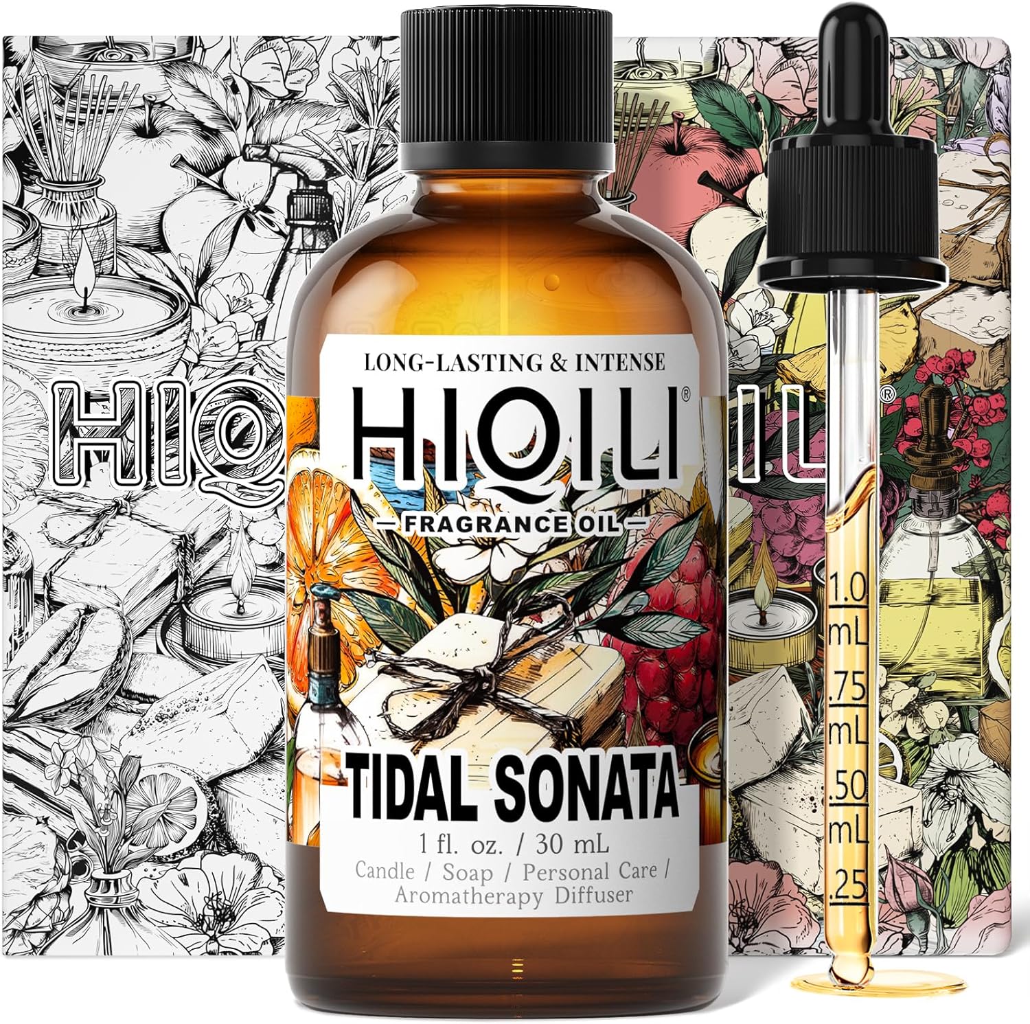 HIQILI Tidal Sonata Fragrance Oil 1 Fl Oz