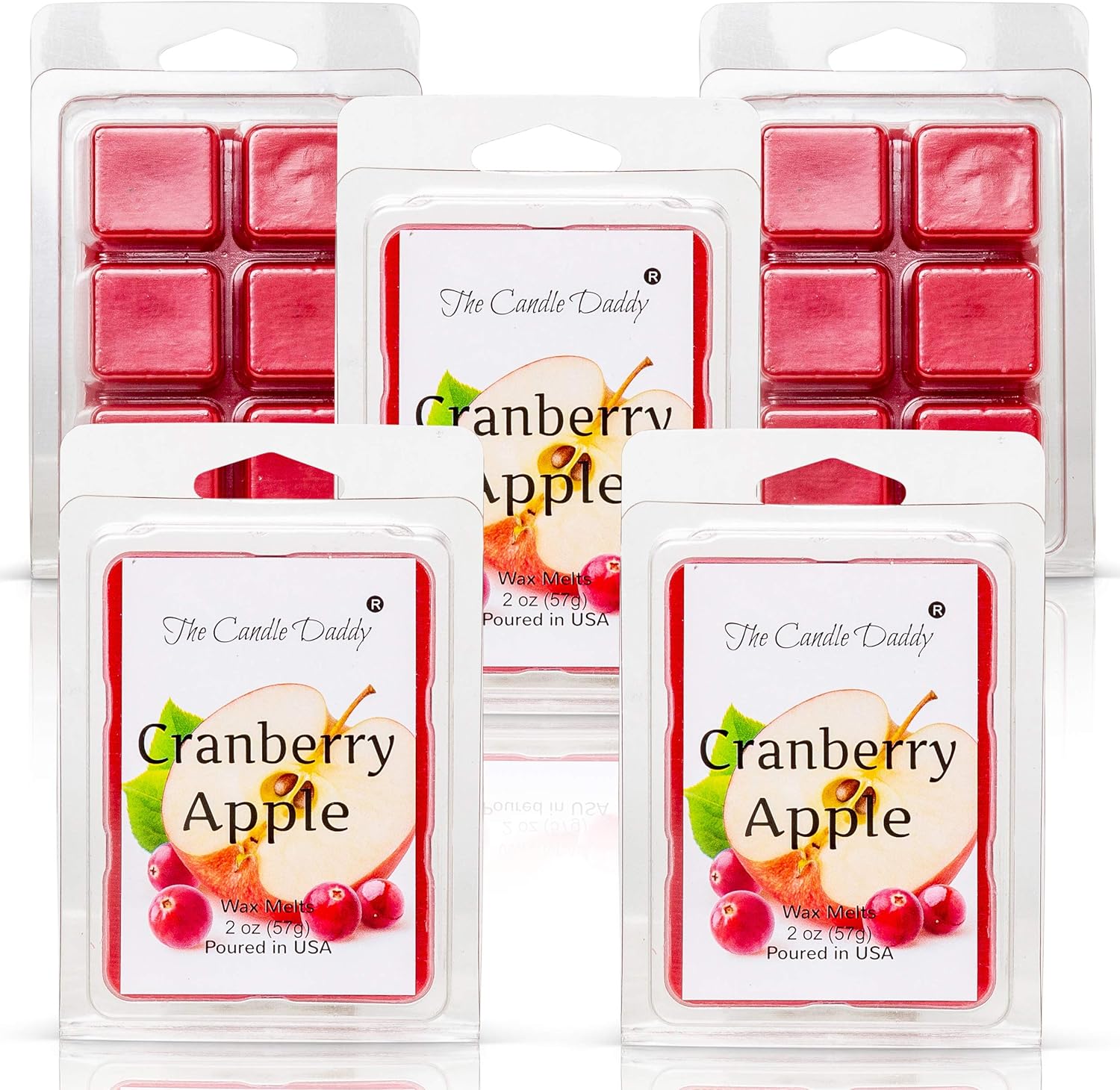 The Candle Daddy - Cranberry Apple Scented Wax Melts