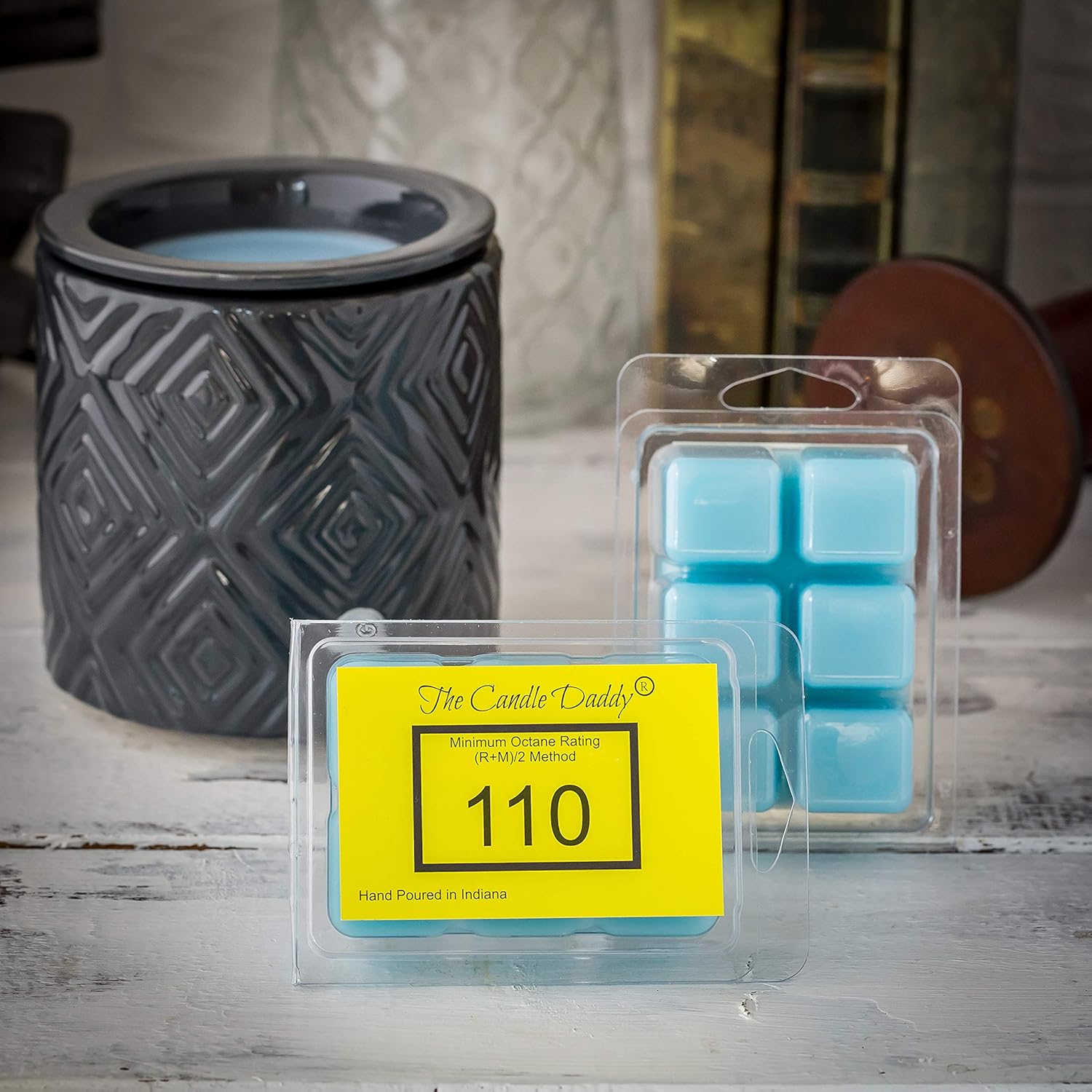 The Candle Daddy Race Fuel Track Car Wax Cubes 2 Pack