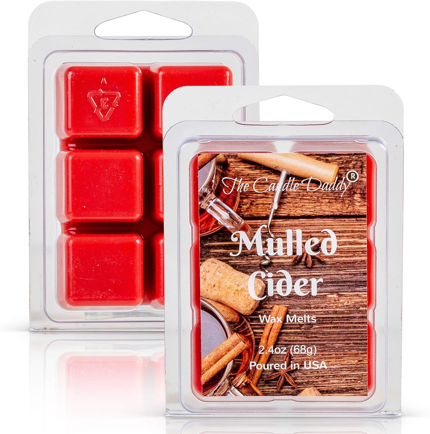 The Candle Daddy Mulled Cider Wax Melts - 2 Oz - 6 Pieces - Pack