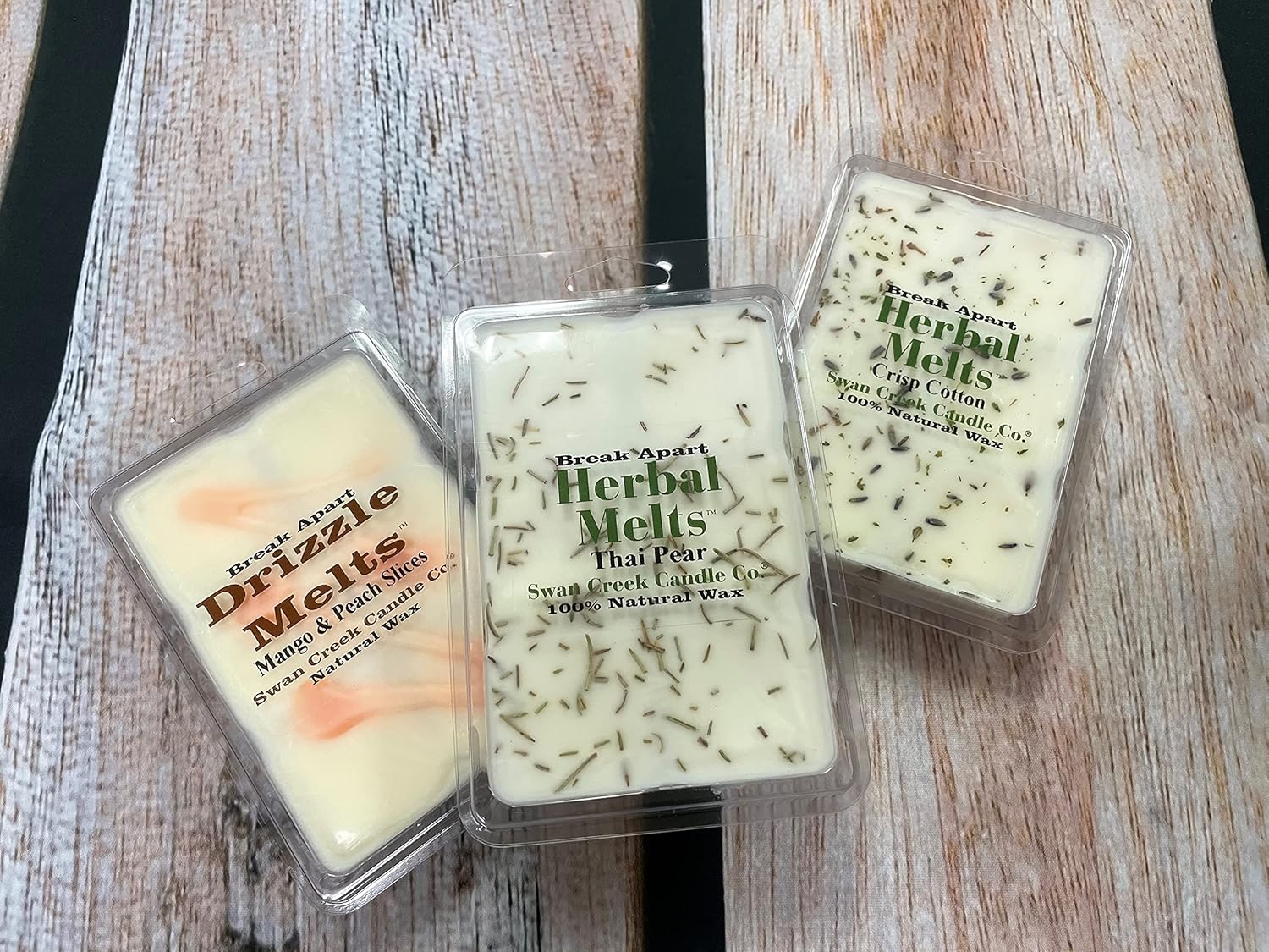 Swan Creek Drizzle Melts Triple Scented Thai Pear